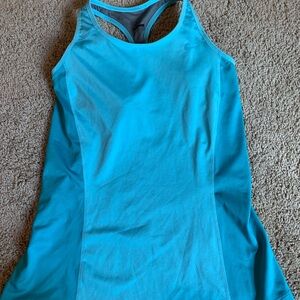Nike Women's Aqua Tank Top with built in bra